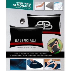 Fundas para Almohadas Balenciaga