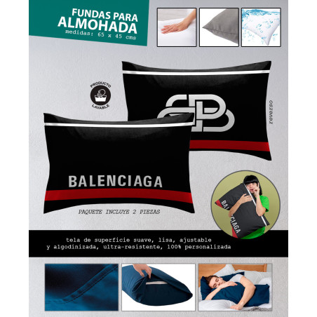 Fundas para Almohadas Balenciaga