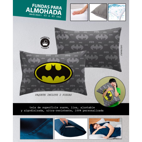 Fundas para Almohadas Batman