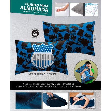 Fundas para Almohadas Emelec