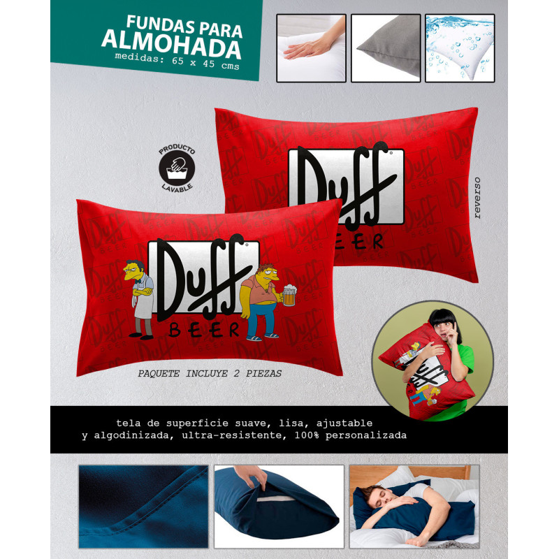 Fundas para Almohadas Los Simpson