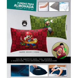 Fundas para Almohadas Mario Bros
