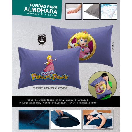 Fundas para Almohadas Mario Bros