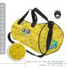 Bolso Redondo Deportivo Bob Esponja