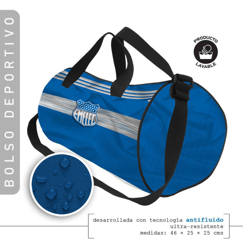 Bolso Redondo Deportivo Emelec