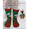 Medias Navideñas Snoopy