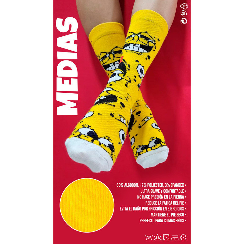 Medias Personalizadas Bob Esponja