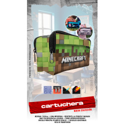 Cartuchera Minecraft