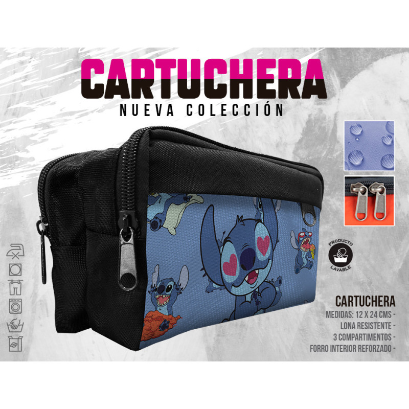 Cartuchera Stitch